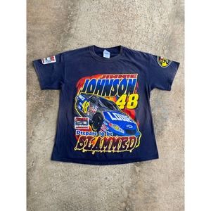 Vintage Y2K Jimmie Johnson Double Sided Faded Shirt